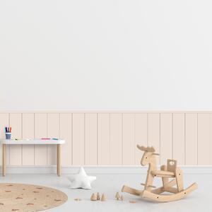 PIPPER. Textilní samolepící tapeta - Obdélník - Hnědá barva Barva: Bledá, Velikost: 60cm