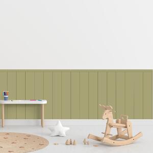 PIPPER. Textilní samolepící tapeta - Obdélník - Khaki barva Barva: Bledá, Velikost: 80cm