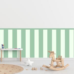 PIPPER. Textilní samolepící tapeta - Obdélník - Mátová barva Barva: Kombinace, Velikost: 100cm