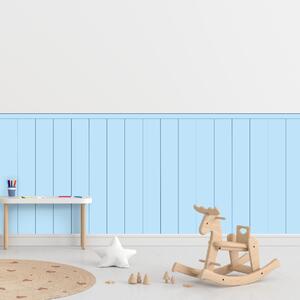 PIPPER. Textilní samolepící tapeta - Obdélník - Námořnická modrá barva Barva: Bledá, Velikost: 100cm