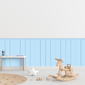 PIPPER. Textilní samolepící tapeta - Obdélník - Námořnická modrá barva Barva: Bledá, Velikost: 80cm
