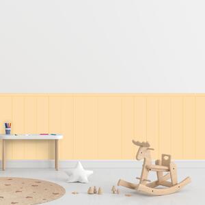 PIPPER. Textilní samolepící tapeta - Obdélník - Žlutá barva Barva: Bledá, Velikost: 80cm