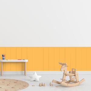 PIPPER. Textilní samolepící tapeta - Obdélník - Žlutá barva Barva: Tmavá, Velikost: 60cm
