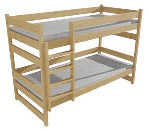 Vomaks Patrová postel PP 014 Rozměr: 80 x 180 cm, Barva: barva šedá, Prostor mezi lůžky: 80 cm
