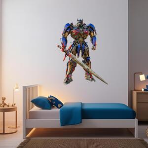 Textilní samolepka na zeď "Transformer - Optimus Prime"
