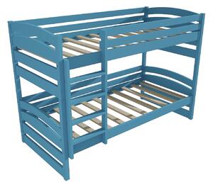 Vomaks Patrová postel PP 020 Rozměr: 80 x 180 cm, Prostor mezi lůžky: 80 cm, Barva: barva modrá
