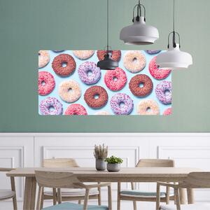 PIPPER. Samolepící textilní tapeta "Donuts"