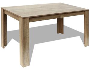 Jídelní stůl 140x80x75 cm dub