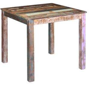 Jídelní stůl masivní recyklované dřevo 80 x 82 x 76 cm