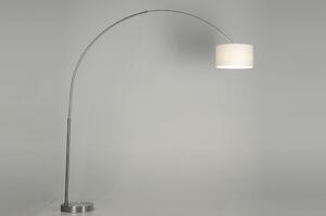 Stojací designová oblouková lampa Dallas White (LMD)