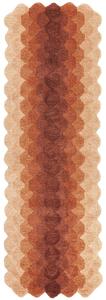 Tribeca Design Kusový koberec Odie Rust běhoun Rozměry: 66x200 cm