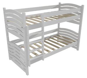 Vomaks Patrová postel PP 024 Rozměr: 80 x 180 cm, Prostor mezi lůžky: 80 cm, Barva: barva bílá
