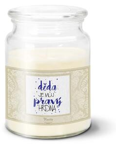 Sablio Svíčka Děda je můj pravý hrdina - 500 g