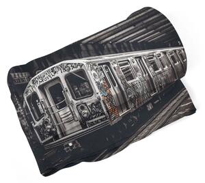 Sablio Deka Městské metro s graffiti - 150x120 cm