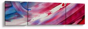 Obraz - růžovomodré barvy (170x50 cm)