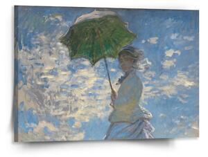 Sablio Obraz Dáma se slunečníkem - Claude Monet - 150x110 cm