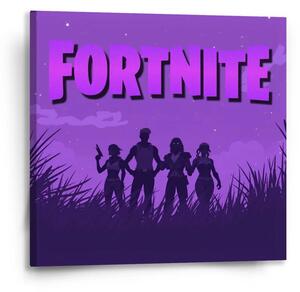 Sablio Obraz FORTNITE Fialová silueta - 50x50 cm