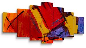 Obraz abstrakce (210x100 cm)