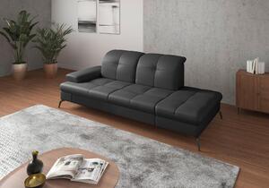 LENOŠKA, kůže, černá Sit & More - Online Only sedačky, Online Only