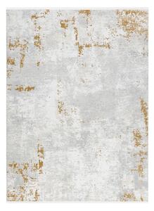 Koberec DUKE 51378 krémový / zlatý, beton / třásně