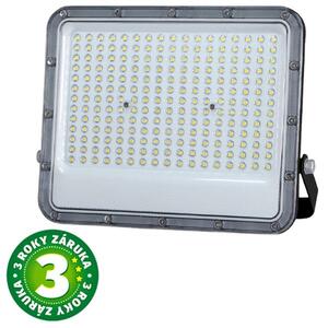 Prémiový ultratenký LED reflektor šedý 150W 14300lm, denní barva světla, 3 roky záruka