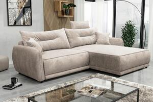 ROHOVÁ SEDAČKA, textil, béžová MID.YOU - Sedací soupravy, Online Only