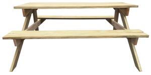 Piknikový stůl 150 x 135 x 71,5 cm dřevo