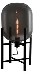 Italux 5900644317005 stolní lampička Maversa E27 | s vypínačem | kouřová