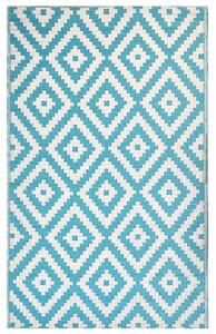 Venkovní koberec 120 x 180 cm modrý HAPUR