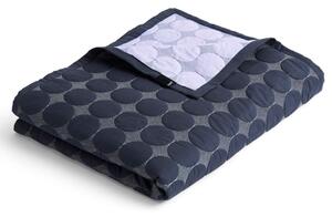 HAY Pléd Mega Dot Organic 260x260, midnight blue