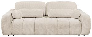 ROZKLÁDACÍ POHOVKA, textil, béžová MID.YOU - Rozkládací pohovky, Online Only