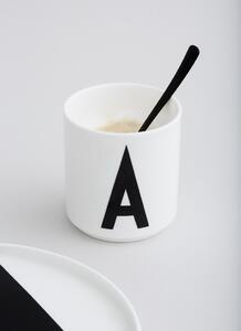 Design Letters Porcelánový hrneček Letters White A - Z Písmeno: A