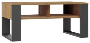 Moderní konferenční stolek 2P dub artisan/antracit