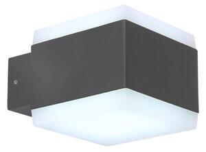 GLOBO Venkovní chytré nástěnné LED osvětlení SLICE, 15W, teplá bílá-studená bílá, RGB, IP44 34173RGBSH