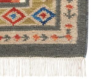 Vlněný kelimový koberec 200 x 300 cm vícebarevný URTSADZOR