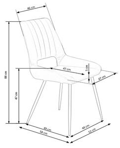 Jídelní židle SCK-404 šedá