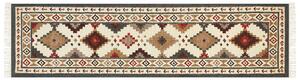 Vlněný kelimový koberec 80 x 300 cm vícebarevný GHUKASAVAN