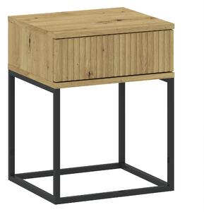 Noční stolek se šuplíkem MARETA 1 - dub artisan