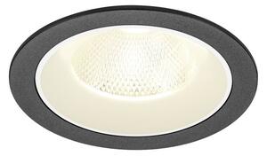 LA 1009793 NUMINOS® L Stropní vestavné svítidlo, 4000 K, 20°, IP20, kulaté, černá / bílá - BIG WHITE (SLV)