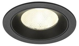 LA 1009792 NUMINOS® L Stropní vestavné svítidlo, 4000 K, 20°, IP20, kulaté, černé - BIG WHITE (SLV)