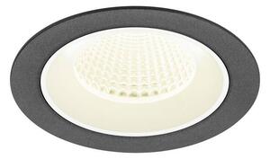 LA 1009635 NUMINOS® M Stropní vestavné svítidlo, 4000 K, 40°, IP20, kulaté, černé / bílé - BIG WHITE (SLV)