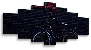 Obraz kola v Amsterdamu (210x100 cm)