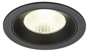 LA 1009795 NUMINOS® L Stropní vestavné svítidlo, 4000 K, 40°, IP20, kulaté, černá - BIG WHITE (SLV)