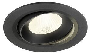 LA 1009849 NUMINOS® MOVE L Stropní vestavné svítidlo, 4000 K, 40°, IP20, kulaté, černé - BIG WHITE (SLV)
