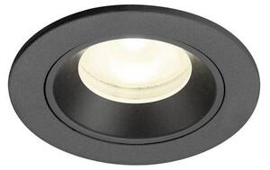 LA 1009313 NUMINOS® XS Stropní vestavné svítidlo, 4000 K, 55°, IP20, kulaté, černé - BIG WHITE (SLV)