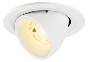 LA 1009407 NUMINOS® GIMBLE S Stropní vestavné svítidlo, 3000 K, 20°, IP20, kulaté, bílé - BIG WHITE (SLV)
