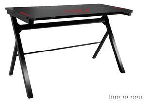 Gamingový stůl Sotto V8, černý