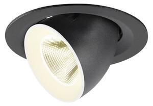 LA 1009578 NUMINOS® GIMBLE M Stropní vestavné svítidlo, 4000 K, 20°, černé / bílé - BIG WHITE (SLV)