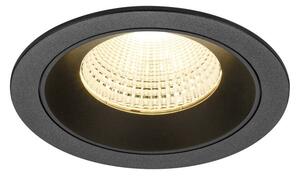 LA 1009780 NUMINOS® L Stropní vestavné svítidlo, 3000 K, 55°, IP20, kulaté, černé - BIG WHITE (SLV)