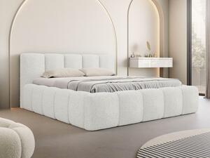 Čalouněná postel Ubipra Boucle, Rozměr postele: 140 x 200 cm, Barva: Abriamo 04 Mirjan24 5903211414510